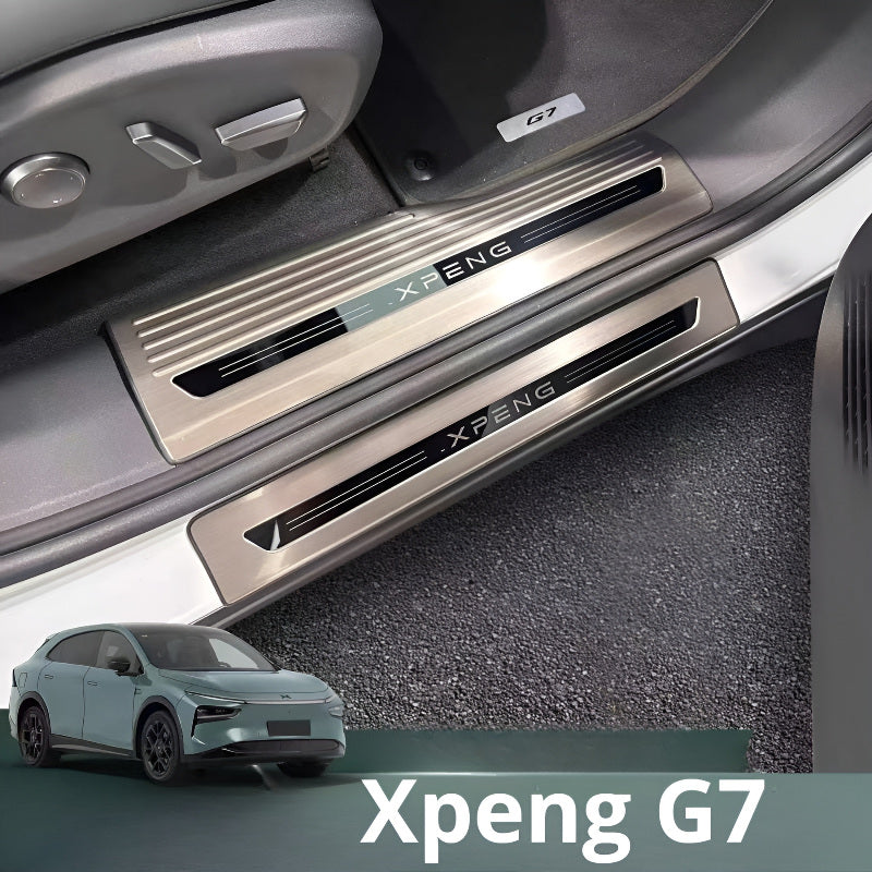 Xpeng G7  Front and Rear Door Car Pedal Kick Protection Strip ( 8 pieces )