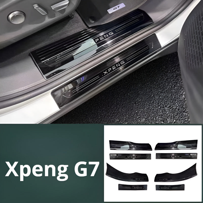 Xpeng G7  Front and Rear Door Car Pedal Kick Protection Strip ( 8 pieces )