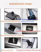 G6 Car Top Luggage Rack Crossbar (Two Sticks)