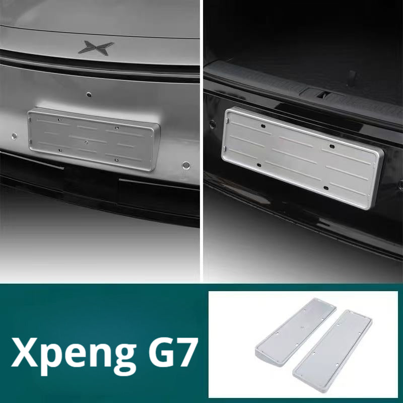 Xpeng G7 License plate frame ( two-piece )