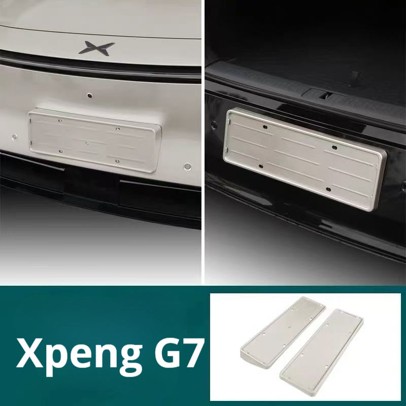 Xpeng G7 License plate frame ( two-piece )
