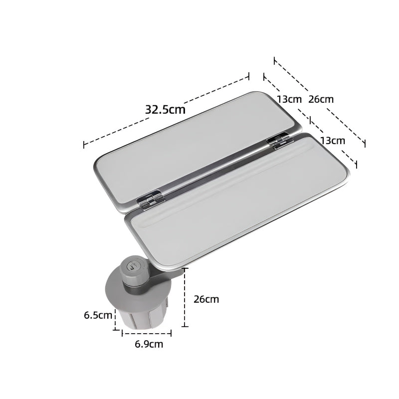 Floating Folding Small Table Board for Xpeng G6 G9 X9 P7+ M03