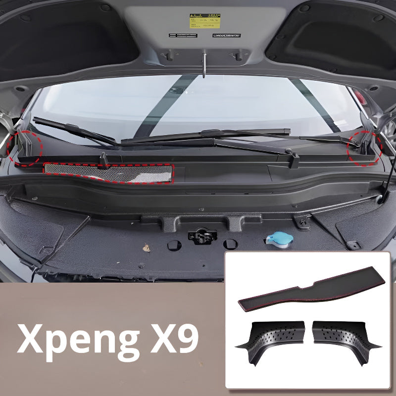 Xpeng X9 Front Nacelle Protective Cover&Conductive Sink Set (3-piece set)