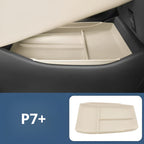 P7+ Scatola portaoggetti per bracciolo e cuscinetto in silicone per console centrale e scatola portaoggetti inferiore per console centrale