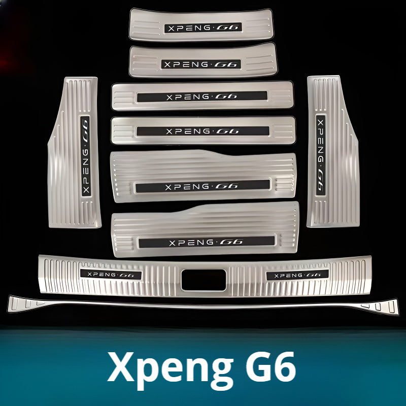 Xpeng G6 Front and Rear Door Car Pedal Kick Protection Strip ( 8 pieces )