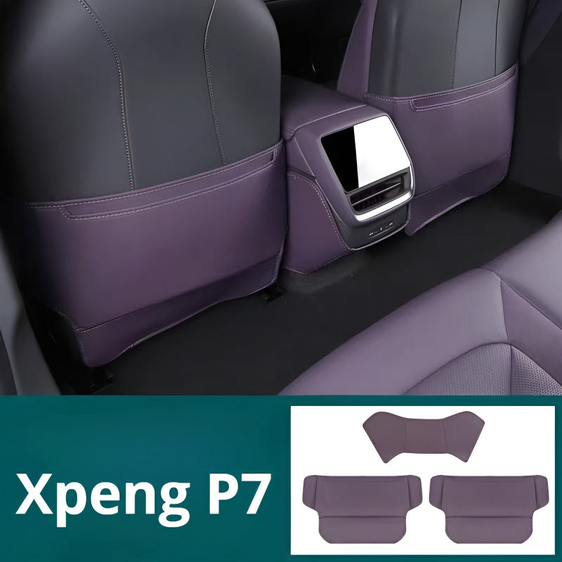 25 Xpeng P7 Seat Back Protector Mats  (3 Pcs)