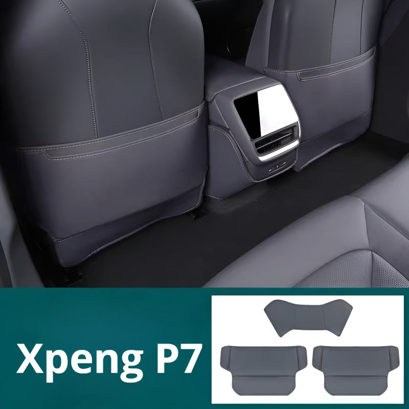 25 Xpeng P7 Seat Back Protector Mats  (3 Pcs)