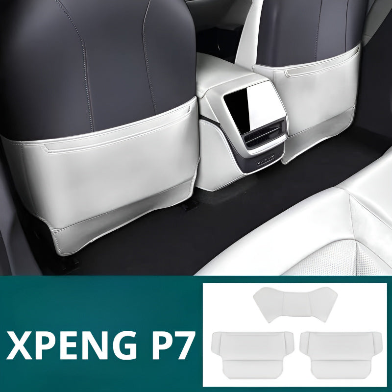 25 Xpeng P7 Seat Back Protector Mats  (3 Pcs)