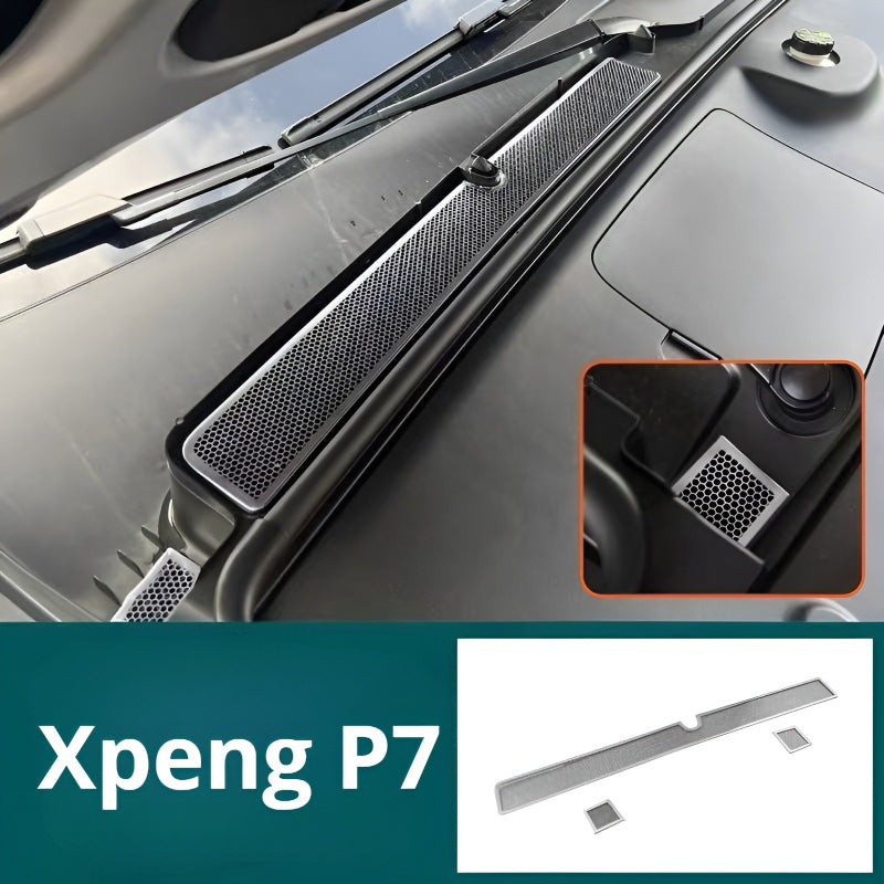 25 Xpeng P7 Front hood pouring gutter protection cover
