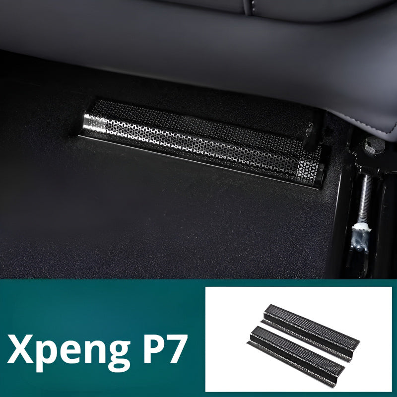 25 XPENG P7 Lower seat vent cover (2 pieces)