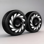 Xpeng Customizable full wrap hubcaps (pack of 4)