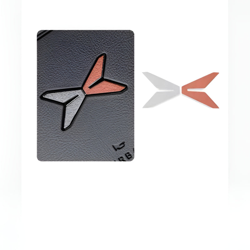 25 Xpeng P7 Steering Wheel LOGO Decorative Sticker