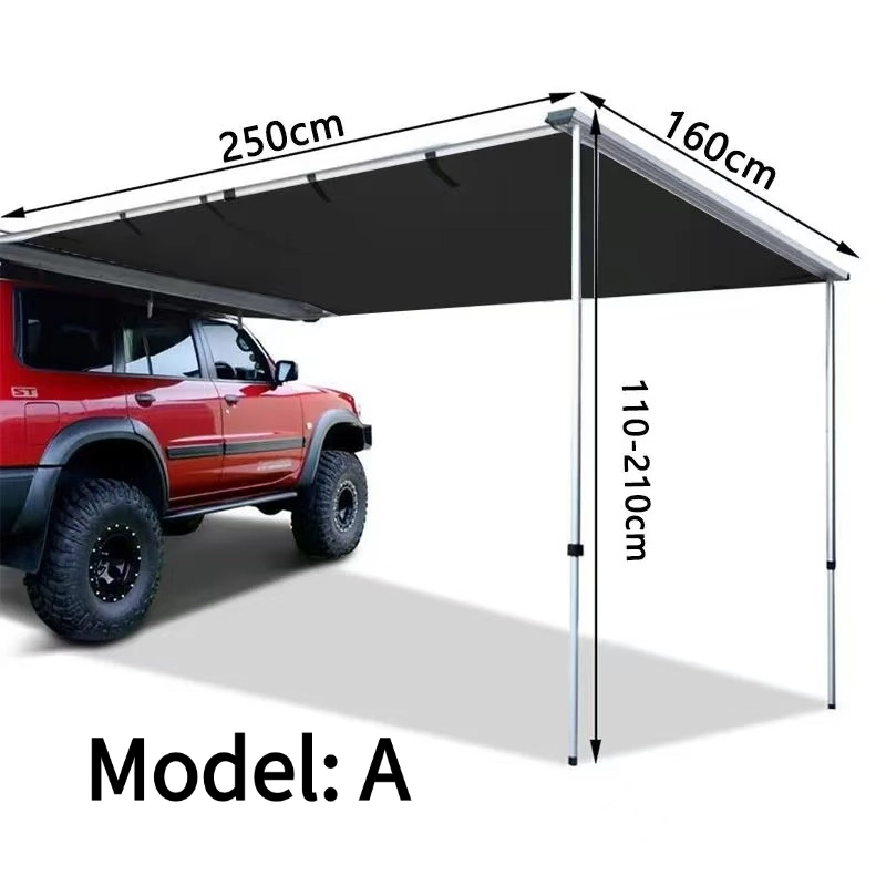 Car Roof Side Sunshade Tent (Aluminum Alloy Material)