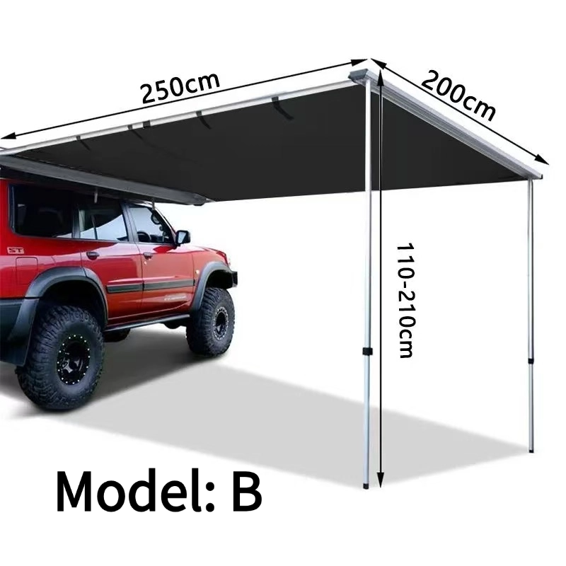 Car Roof Side Sunshade Tent (Aluminum Alloy Material)