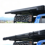 Car Roof Side Sunshade Tent (Aluminum Alloy Material)