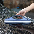 Car wash sponges, squeegees, and towels