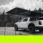 Car Roof Side Sunshade Tent (Aluminum Alloy Material)