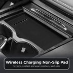 Non-slip silicone mat for car charging place for Chery Omoda