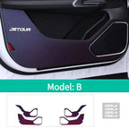 Adesivo anti-calcio in fibra di carbonio per Chery