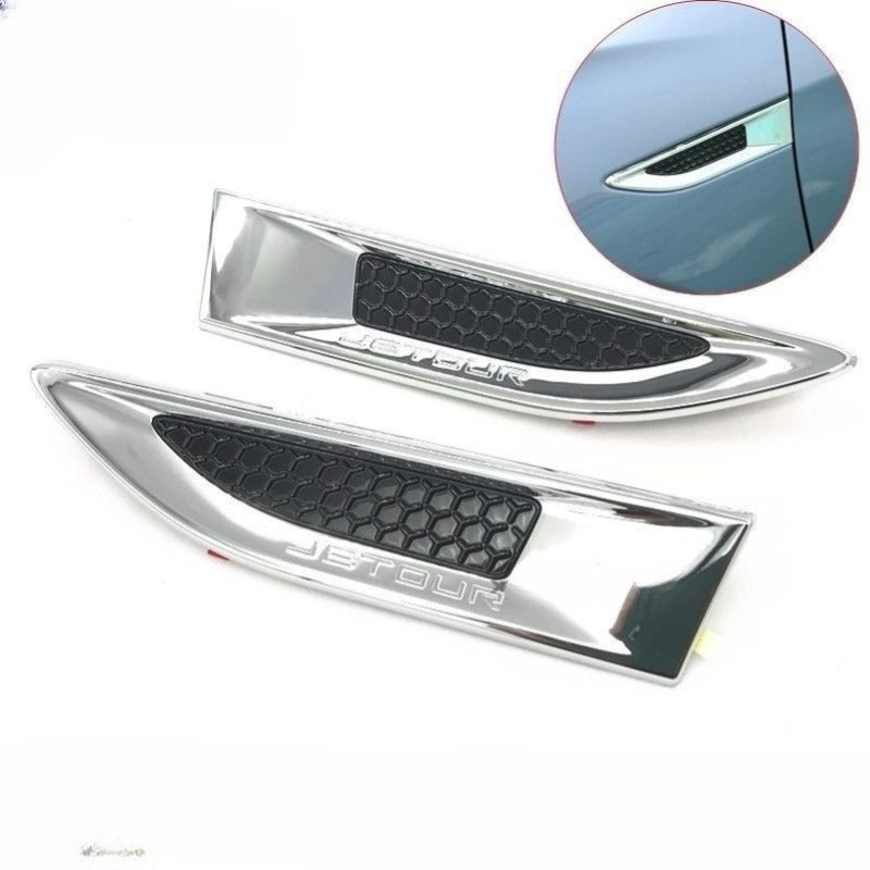 Automotive fender logo trim strip for Chery Jetour X70 Plus