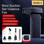 Turbo Car Cordless Vacuum Cleaner & Hair Dryer