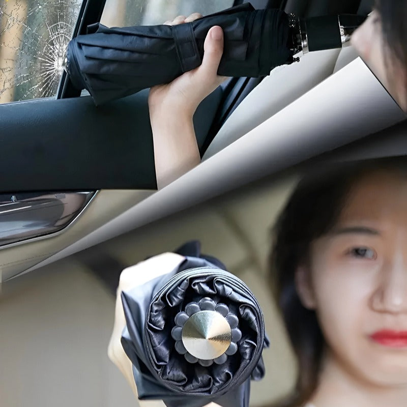 Car umbrella & window hammer