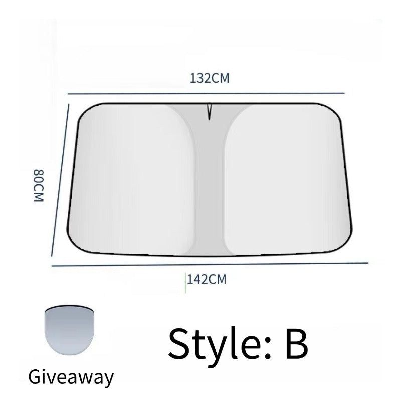 Front Windshield Sunshade