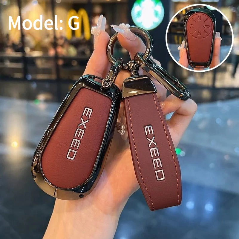 Leather Key Protector for Chery Exeed RX & Omoda C9