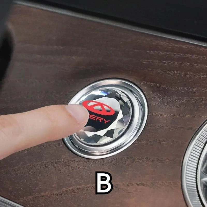 Chery Car Start Stop Button Protective Film Sticker