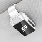 Car visor glasses clip