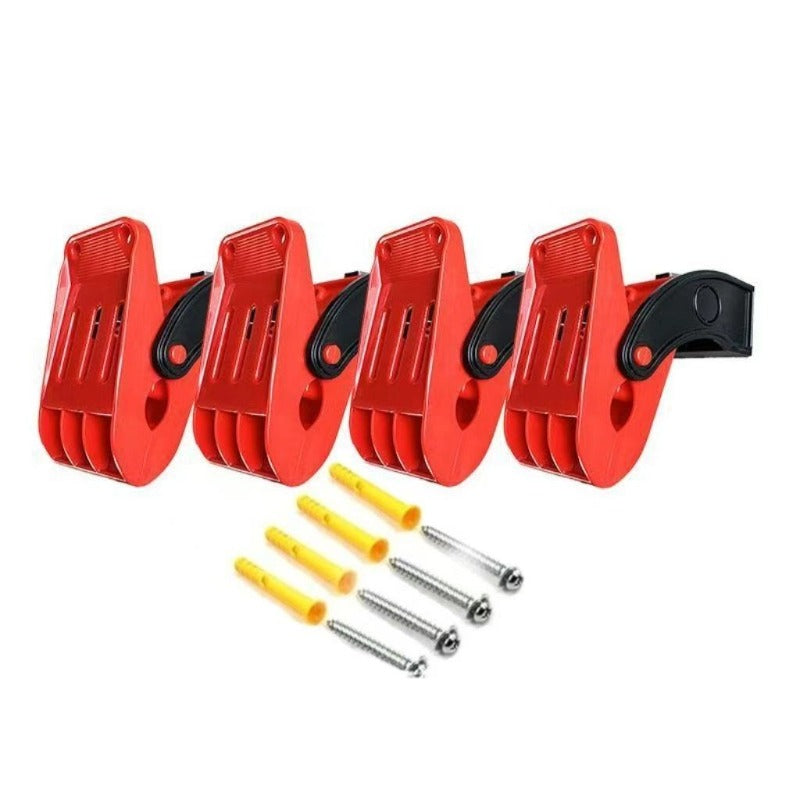 Car foot mat drying clip