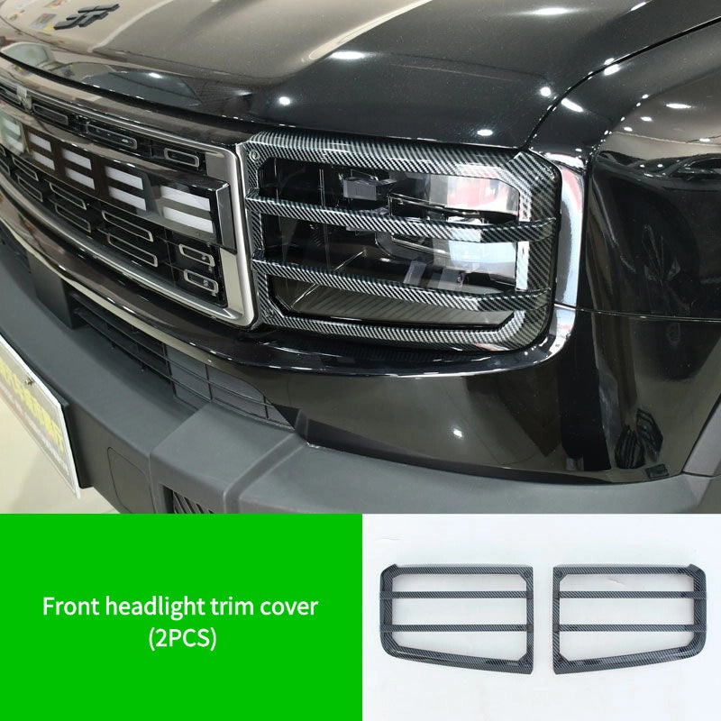 Car front and rear light covers For Chery Jetour T1