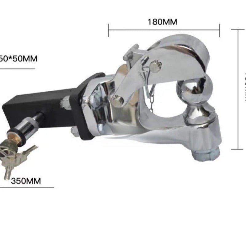 Car Rear Trailer Bar Conversion Assembly & Trailer Hitch
