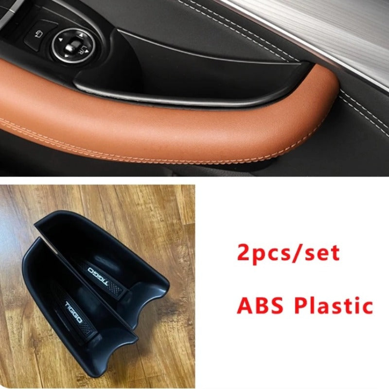 Contenitore portaoggetti per portiera auto Chery Tiggo 7 e 8 Pro, 2 pezzi