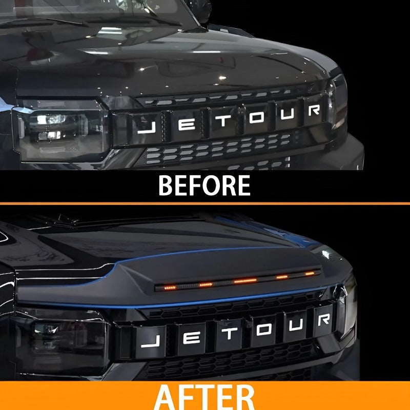 Car bonnet LED lights for Chery Jetour T2