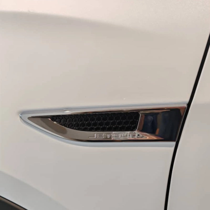 Automotive fender logo trim strip for Chery Jetour X70 Plus