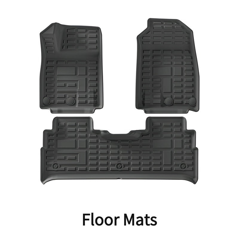 TPE Rubber Floor Mats & Trunk Mat for Chery Jetour T1