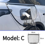 New energy vehicle charging rain cover