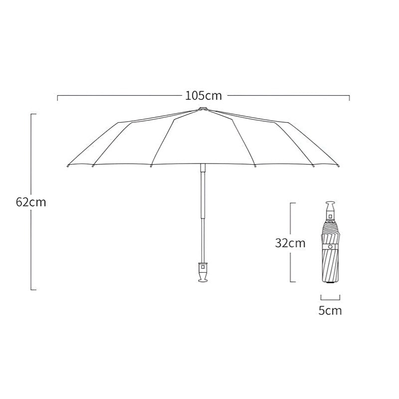 Car umbrella & window hammer