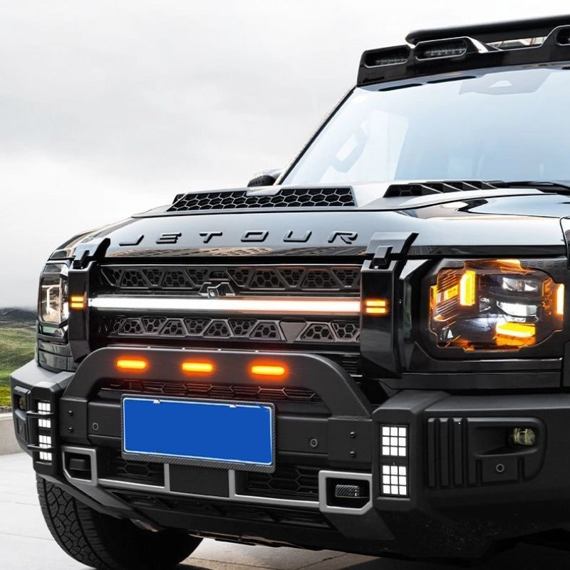 Car front centre mesh conversion kit for Chery Jetour T2