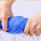 Car wash sponges, squeegees, and towels