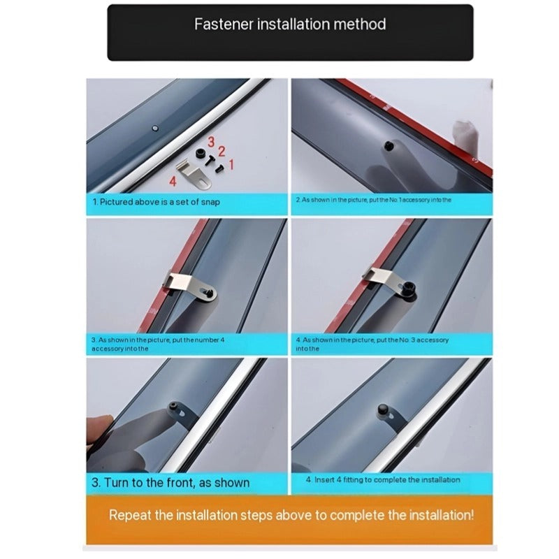 Window Visor For Chery EXEED RX & Omoda C9