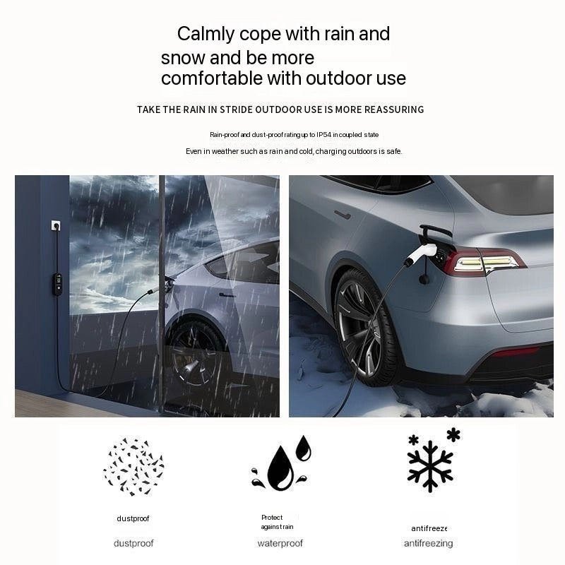 Electric Vehicle V2L Discharge   Adapter Type2