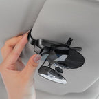 Car visor glasses clip