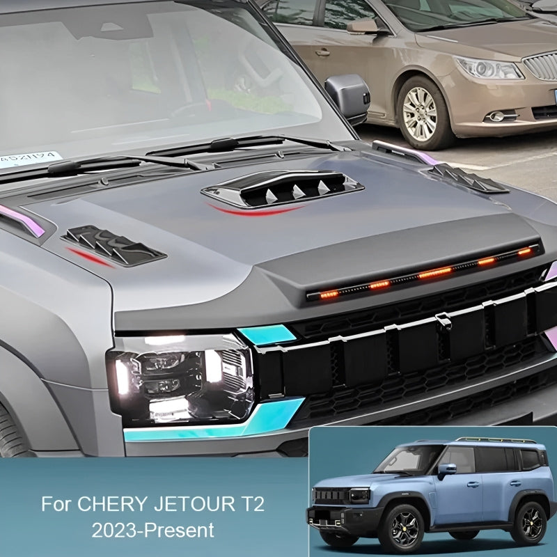 The hood trim fits for Chery  Jetour T2
