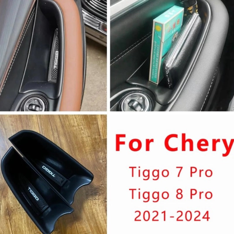 Contenitore portaoggetti per portiera auto Chery Tiggo 7 e 8 Pro, 2 pezzi
