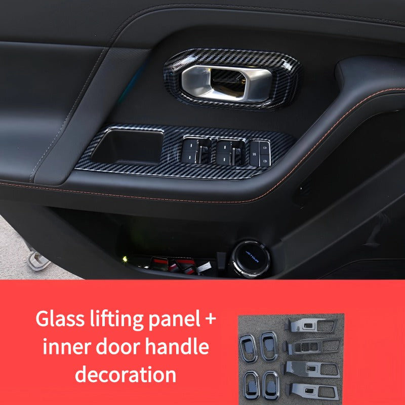 La piastra decorativa delle prese d'aria del cruscotto della console centrale dell'auto è utilizzata per Chery Jetour T1