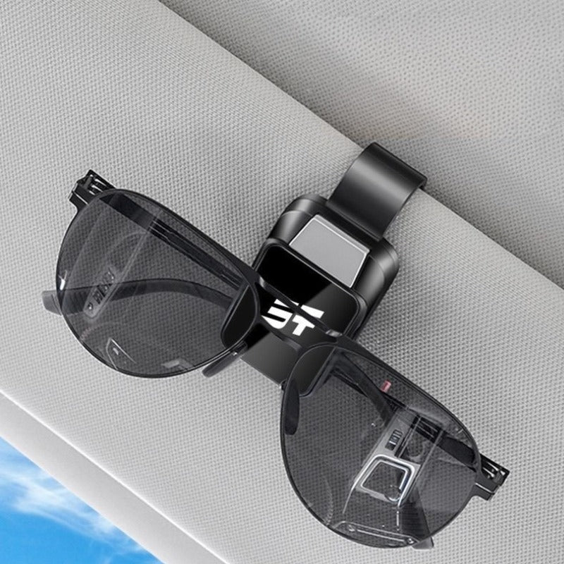 Car visor glasses clip