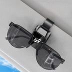 Car visor glasses clip
