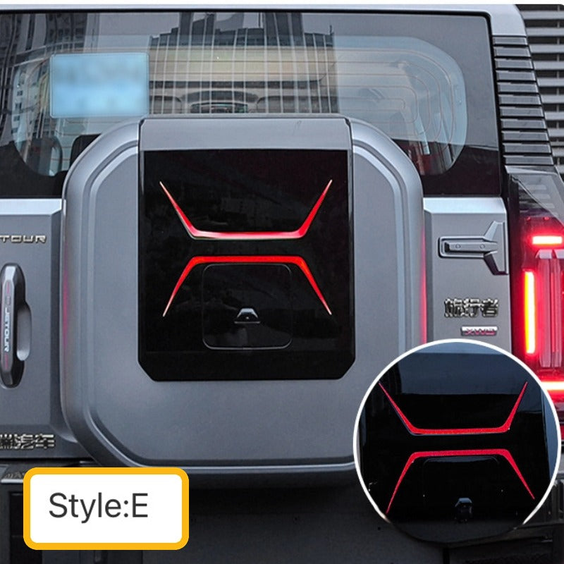 Car Trunk Sticker For Chery Jetour T2